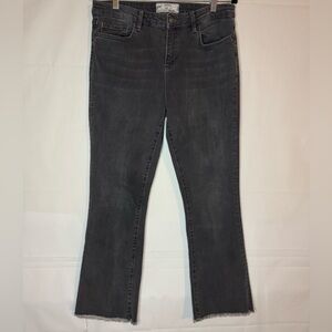 Free People Women’s Charcoal Flare Jeans, Sz 31
Stretch 
Pre-Owned Good